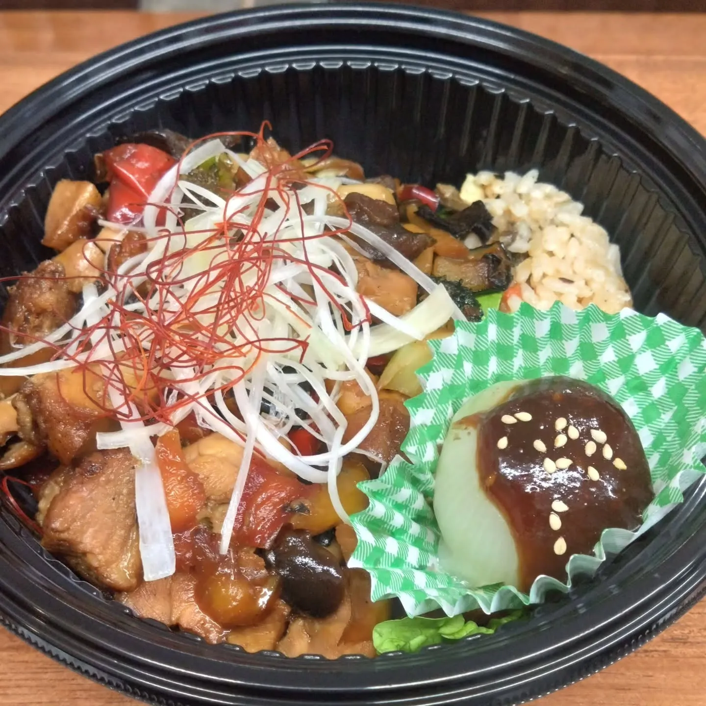 ✨今日のスタッフ賄い🍽⁡